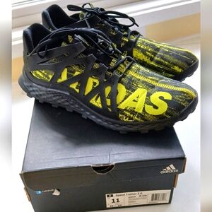 Adidas Speed Trainer 3.0 Q16550 – Size 11 – Black/Yellow